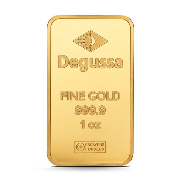 1 oz Degussa Goldbarren (geprägt) – Bild 4