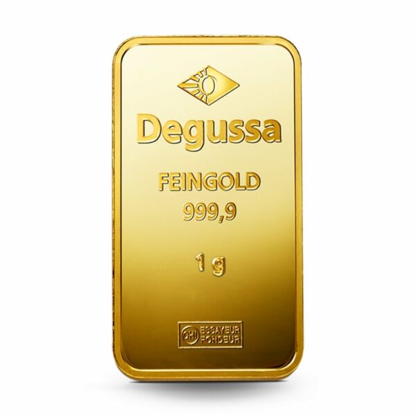 2000 x 1 g Degussa Goldbarren - Combicube® Masterbox (geprägt) – Bild 4